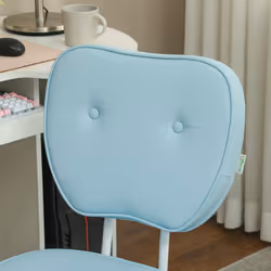 Vinsetto Vanity Task Chair with Adjustable Height, Armless - Blue - Additional view 8