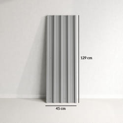 Outsunny Pack of 12 Metal Roofing Sheets for Greenhouse, Light Grey