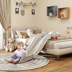 AIYAPLAY Kids Slide for Bed, Sofa, Easy to Assemble - Grey