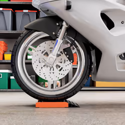HOMCOM Motorcycle Wheel Roller Stand for Tyre Cleaning and Chain Lubrication - Additional view 7
