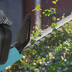 Outsunny Cordless Hedge Trimmer with Brushless Motor, Blue - Additional view 7