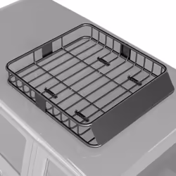 HOMCOM 90.7 kg Universal Roof Rack Basket, Steel Car Rooftop Luggage Holder - Additional view 8