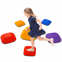 AIYAPLAY Balance Stepping Stones, 6-Piece Sensory Toy for Ages 3-8 Years