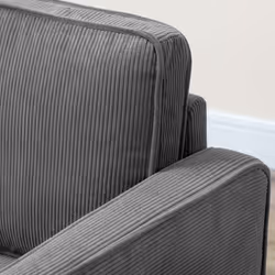 HOMCOM Compact 2 Seater Sofa with Under Seat Storage for Small Spaces Grey - Additional view 5