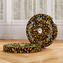 SPORTNOW Olympic Weight Plates with 5cm Holes, for Weight Lifting, 2 x 15kg - Additional view 5