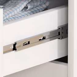HOMCOM 4 Drawer Chest of Drawers for Bedroom, 60 x 40 x 85cm, White - Additional view 7