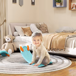 AIYAPLAY Balance Board for Kids Balance Training & Sensory Play, Light Blue