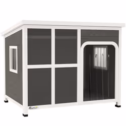 PawHut Wooden Dog Kennel Outdoor w/ Openable Top, 103 x 77 x 83cm - Additional view 8