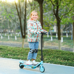 AIYAPLAY Kids Electric Scooter, Ride on Toy for 6-14 Years, Blue