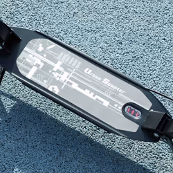 AIYAPLAY Kids Scooter, Foldable Kick Scooter w/ Adjustable Handlebar, Black