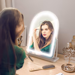 HOMCOM Vanity Mirror with Light, 3 Colour, 360 Degree Rotation, Touch Screen - Additional view 8