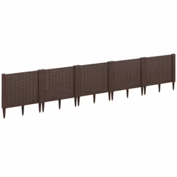 Outsunny Plastic Planter Box Kit, Modular Raised Bed for Flowers, Herbs - Additional view 8