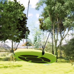 AIYAPLAY Nest Swing Set, 100cm Saucer Tree Swing Set for Kids, Green - Additional view 6