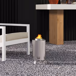 Outsunny Stainless Steel Smokeless Wood Burning Firepit Garden Fire Pit - Additional view 6