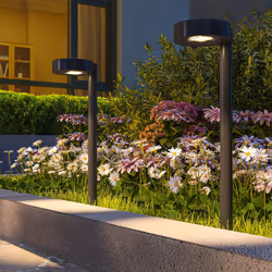 Outsunny Solar Stake Lights 8 Pack, IP44 Pathway Lighting, Auto On/Off LED - Additional view 6