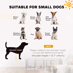 PawHut Dog Pen, 12-Panel Puppy Pen for Small Dogs, 60cm High - Additional view 6