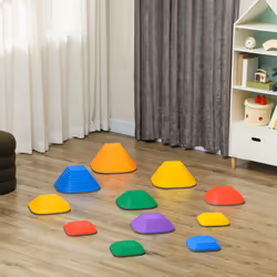 AIYAPLAY Balance Stepping Stones, 11-Piece Sensory Toy for Ages 3-8 Years - Additional view 9