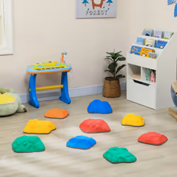AIYAPLAY Balance Stepping Stones, 9-Piece River Stones for Kids, Ages 3-8 - Additional view 6