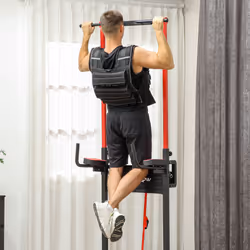 15KG Adjustable Weighted Vest with 15 Metal Weights, Running Weight Vest