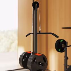 SPORTNOW Multi-Exercise Incline/Flat Weight Bench with Bench Press Rack - Additional view 6