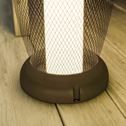 Outsunny 71.5 cm Garden Solar Lamp, Metal Floor Lamp with Auto On/Off LED - Additional view 8