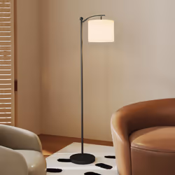 HOMCOM LED Floor Lamp with Dimmable Colours Temperature & Brightness, Black - Additional view 8