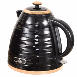 HOMCOM Electric Kettle, Fast Boil, 1.7L, 3kW, Swivel, Black Ripple - Additional view 7