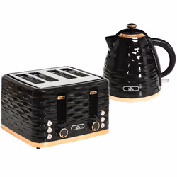 HOMCOM Electric Kettle, Fast Boil, 1.7L, 3kW, Swivel, Black Ripple - Additional view 8