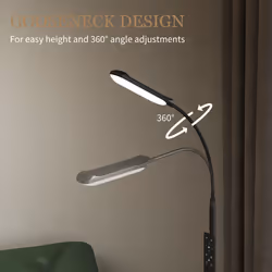HOMCOM LED Floor Lamp for Living Room with Magnetic Remote Control, Black - Additional view 7