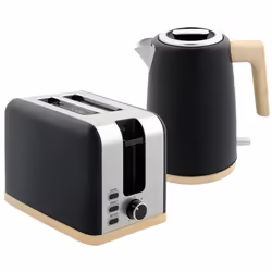 HOMCOM 1.7L Electric Fast Boil Kettle and 2 Slice Toaster Set, Black - Additional view 8