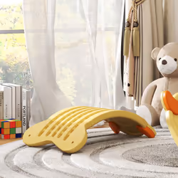 AIYAPLAY Balance Board for Kids Balance Training & Sensory Play, Yellow - Additional view 9