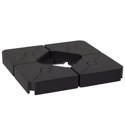 Outsunny Umbrella Weights for Offset Parasols, 64kg Sand/55kg Water Filled - Additional view 8
