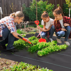 Outsunny 2m x 90m Weed Control Membrane, Heavy Duty Weed Barrier Fabric