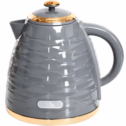 HOMCOM Electric Kettle, Fast Boil, 1.7L, 3kW, Swivel, Grey Ripple - Additional view 8