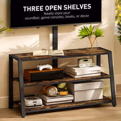 HOMCOM TV Stand Cabinet with Swivel Bracket for 32 - 65 Inch TVs