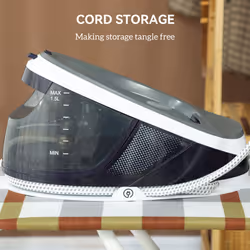 HOMCOM Steam Generator Iron, Large Water Tank, Smart ECO Mode, Self-Cleaning - Additional view 7