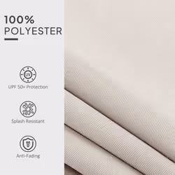 Outsunny Replacement Canopy for 3 x 2.5 m Awning (Fabric Only), Cream White
