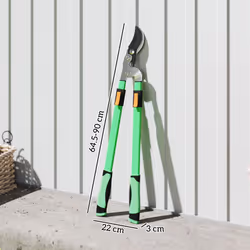 Outsunny Telescopic Bypass Loppers, 64.5-90 cm Extendable Garden Loppers
