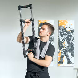 SPORTNOW Chest Expander with 10-80kg Adjustable Resistance - Additional view 8