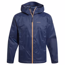 Craghoppers Mens National Trust Owler Packable Waterproof Jacket - L, Blue Navy
