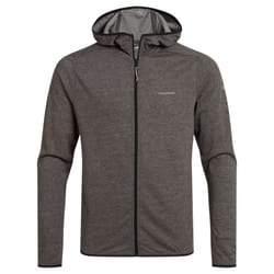 Craghoppers Mens Deft Nosilife Full Zip Hoodie - XL, Black Pepper Marl