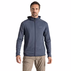 Craghoppers Mens Deft Nosilife Full Zip Hoodie - S, Blue Navy Marl