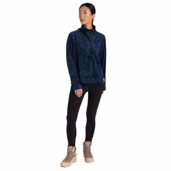 Craghoppers Womens/Ladies Abstract Half Zip Fleece Top - 8 UK, Blue Navy