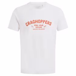 Craghoppers Mens Lucent Whatever The Weather Short-Sleeved T-Shirt - L, Optic White