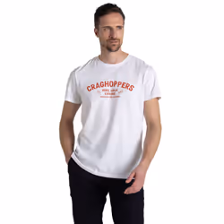 Craghoppers Mens Lucent Whatever The Weather Short-Sleeved T-Shirt - L, Optic White