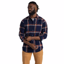 Craghoppers Mens Gage Long-Sleeved Shirt - XL, Blue Navy