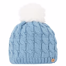 Craghoppers Womens/Ladies Niamh Beanie - S-M, Light Denim