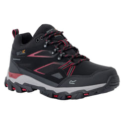 Regatta Womens/Ladies Holcombe III Low Walking Shoes - 6 UK, Black/Beaujolais
