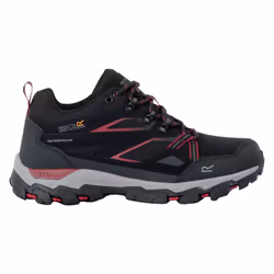Regatta Womens/Ladies Holcombe III Low Walking Shoes - 6 UK, Black/Beaujolais