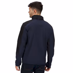 Regatta Reid Mens Softshell Wind Resistant Water Repellent Jacket - 2XL, Navy Blue